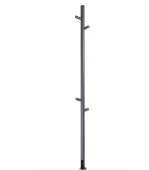 Полотенцесушитель электрический Vincea VTD-1DGE 135x15 см, графит, I-образный Полотенцесушитель электрический Vincea VTD-1DGE 135x15 см, графит, I-образный